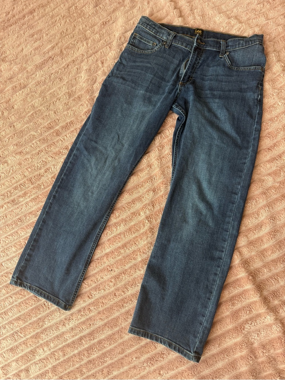 Lee Boys 16 Husky Straight Leg Jeans